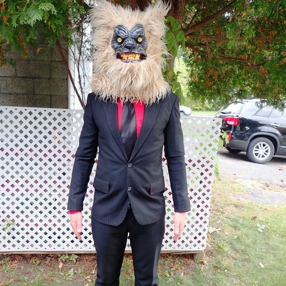 Vietnamese Pinstripe Suit -  40 R Jacket  Pants 32/30 - Picture 2 of 6